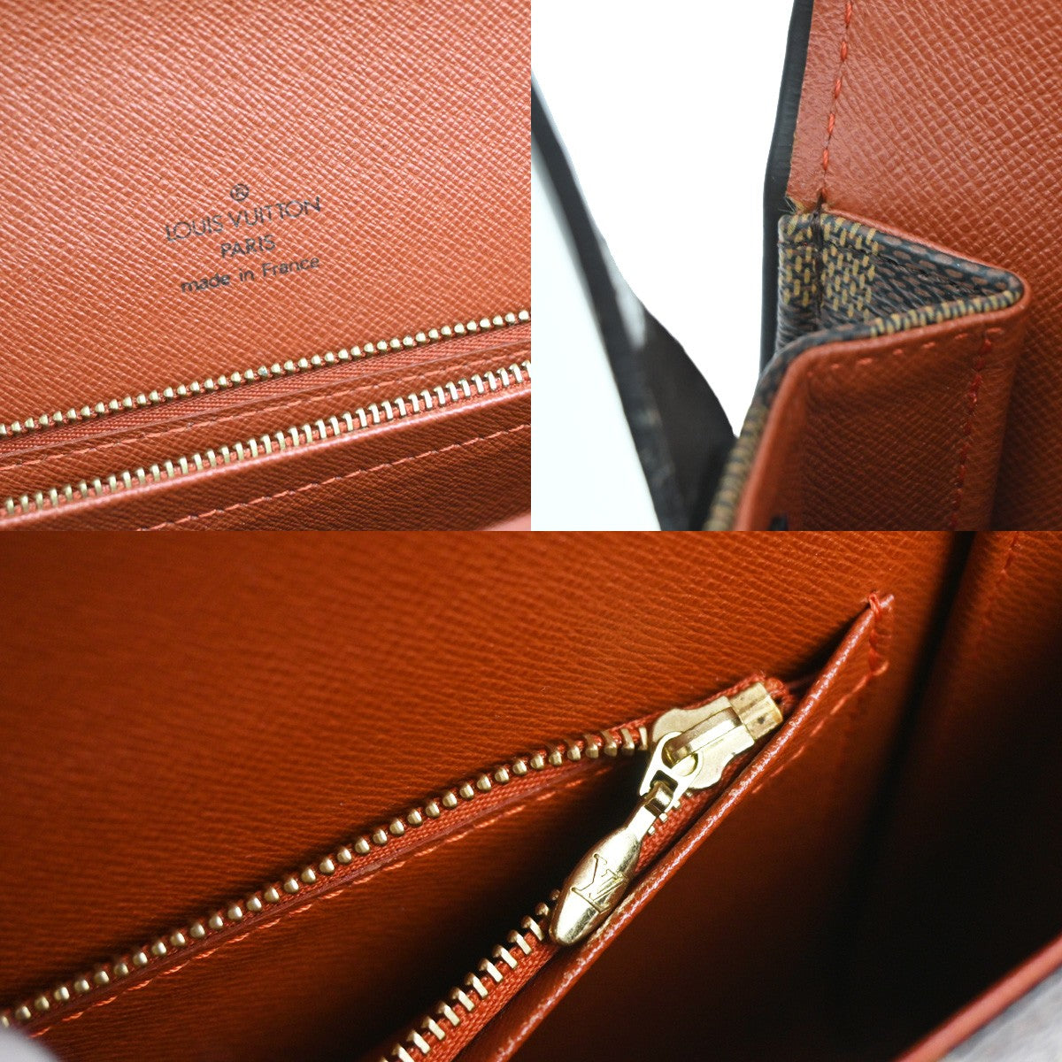 Louis Vuitton Tribeca Handbag Damier, BROWN, CANVAS, Shoulder bag