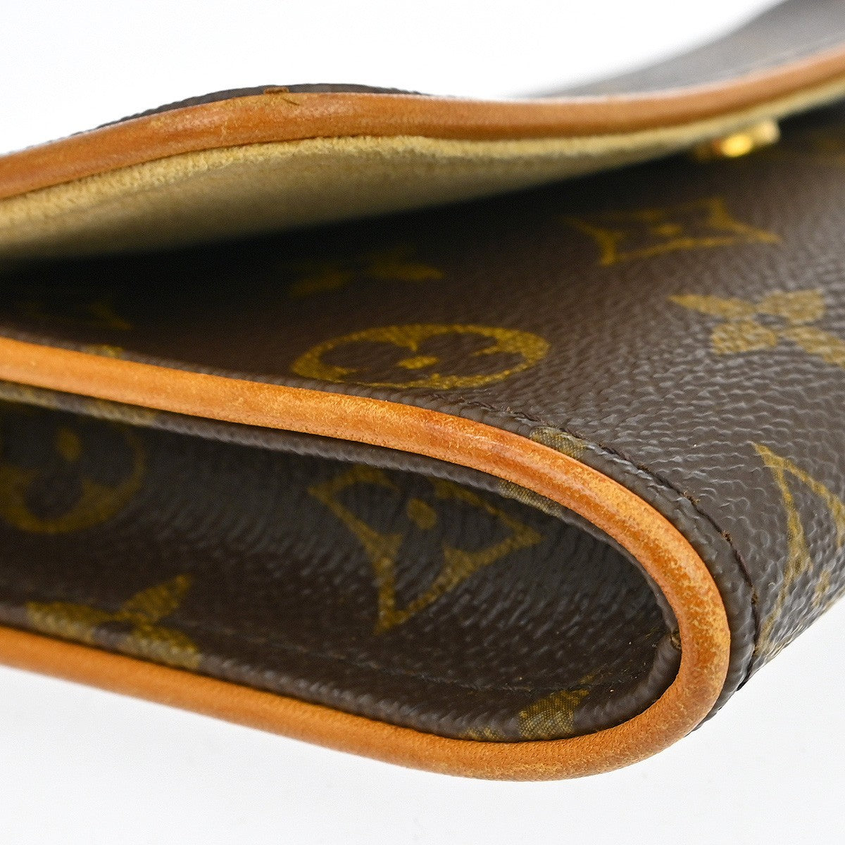 Louis Vuitton Twin Handbag Monogram Canvas, Brown, Canvas, Clutch