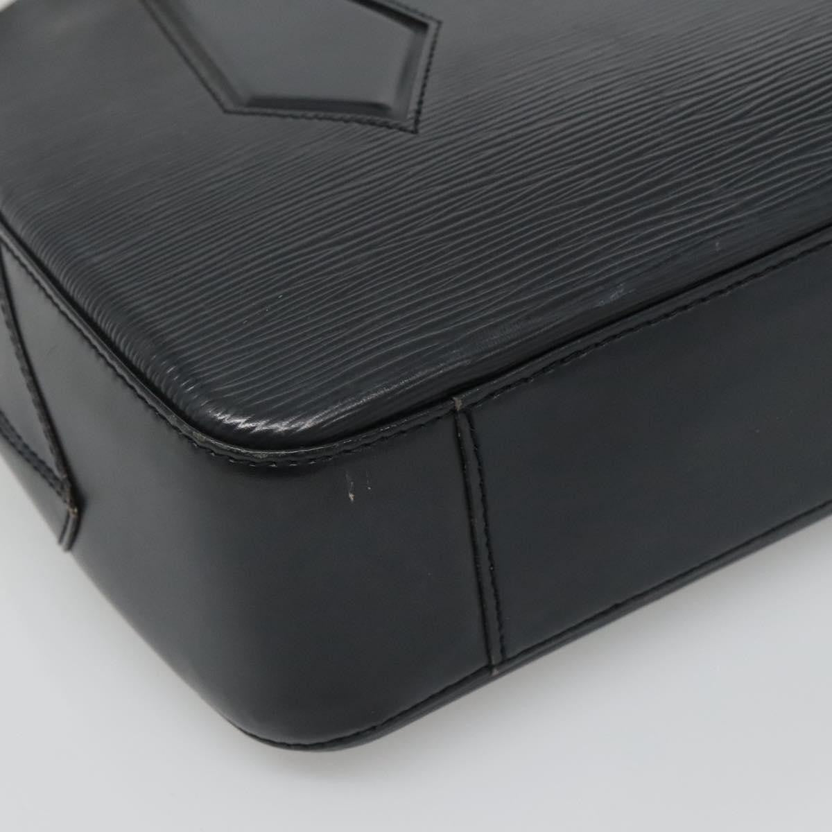 Louis Vuitton Voltaire Handbag Epi Leather, BLACK, LEATHER, Handbag