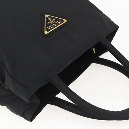 Prada Vintage Tote Nylon, BLACK, NYLON, Tote bag
