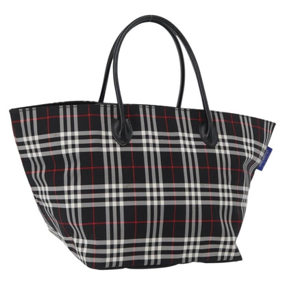 Burberry Nova Check Handbag Nylon, BLACK, NYLON, Handbag