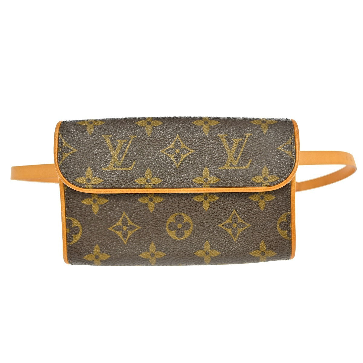 Louis Vuitton Florentine Waist Bag Monogram Canvas, BROWN, CANVAS, Shoulder bag