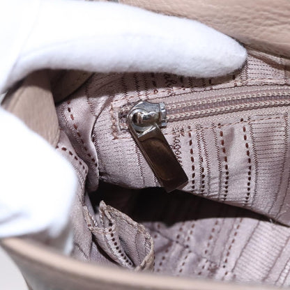 Salvatore Ferragamo Sofia Satchel Leather, BEIGE, LEATHER, Handbag