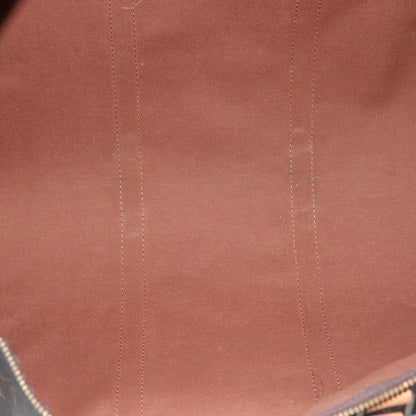 Louis Vuitton Keepall Bag Monogram Canvas, BROWN, CANVAS, Travel bag