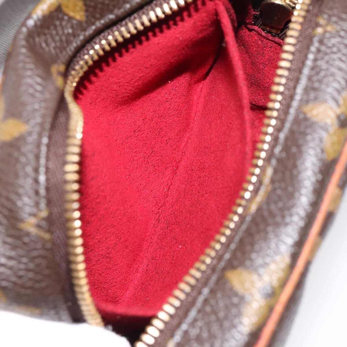 Louis Vuitton Wapiti Trousse Pouch Monogram Canvas, BROWN, CANVAS, Clutche & pouche