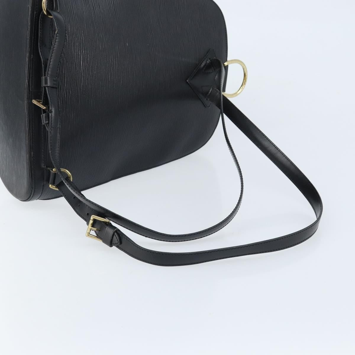 Louis Vuitton Gobelins Backpack Epi Leather, BLACK, LEATHER, Backpack