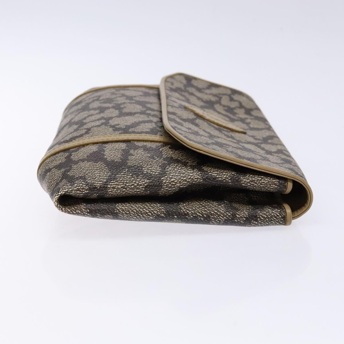 Saint Laurent Vintage Clutch PVC, BEIGE, PVC, Clutche & pouche