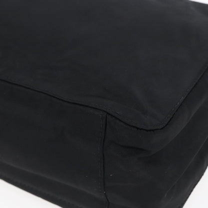Prada Vintage Handbag Tessuto, Black, Nylon, Handbag