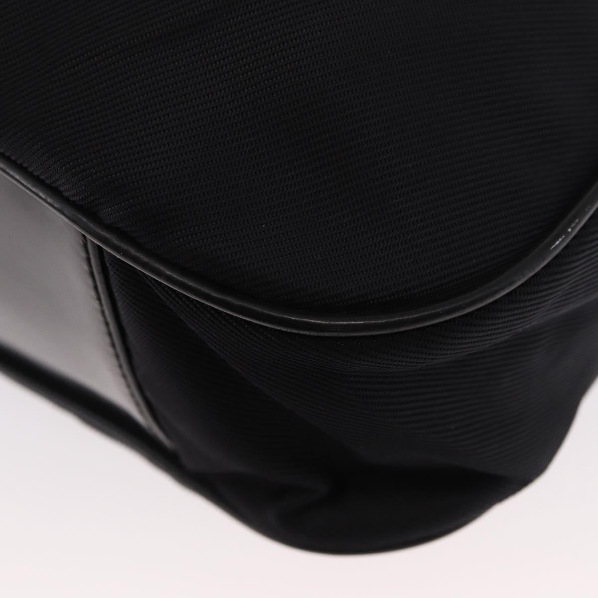 Gucci Vintage Bamboo Shoulder Bag Canvas, BLACK, CANVAS, Shoulder bag