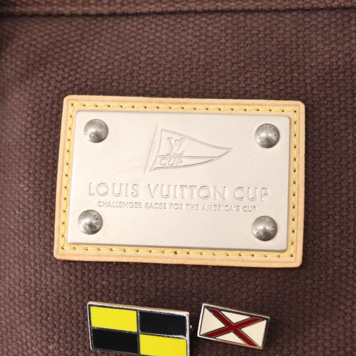 Louis Vuitton Antigua Tote Canvas, BROWN, CANVAS, Tote bag