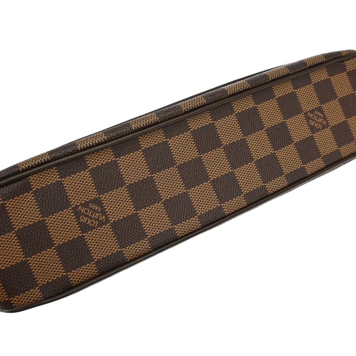 Louis Vuitton Aubagne Bag Damier, Brown, Canvas, Handbag