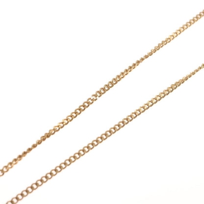 Christian Dior CD Pendant Necklace Metal, GOLD, METAL, Necklace