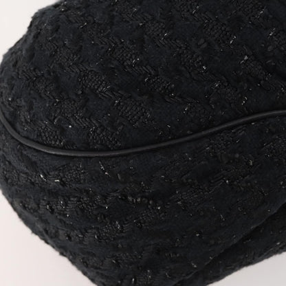 Chanel Knitting Satchel Boucle Tweed, Multicolour, Tweed, Handbag