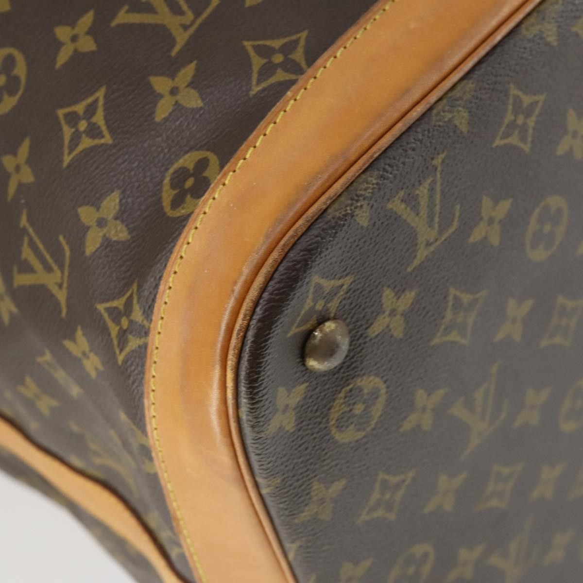 Louis Vuitton Cruiser Handbag Monogram Canvas, BROWN, CANVAS, Travel bag