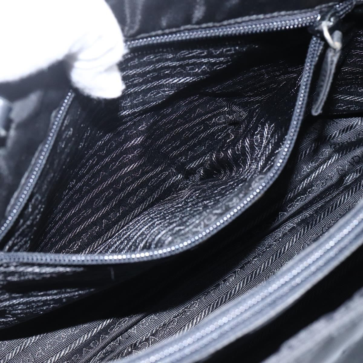 Prada Vintage Tote Tessuto, BLACK, NYLON, Tote bag