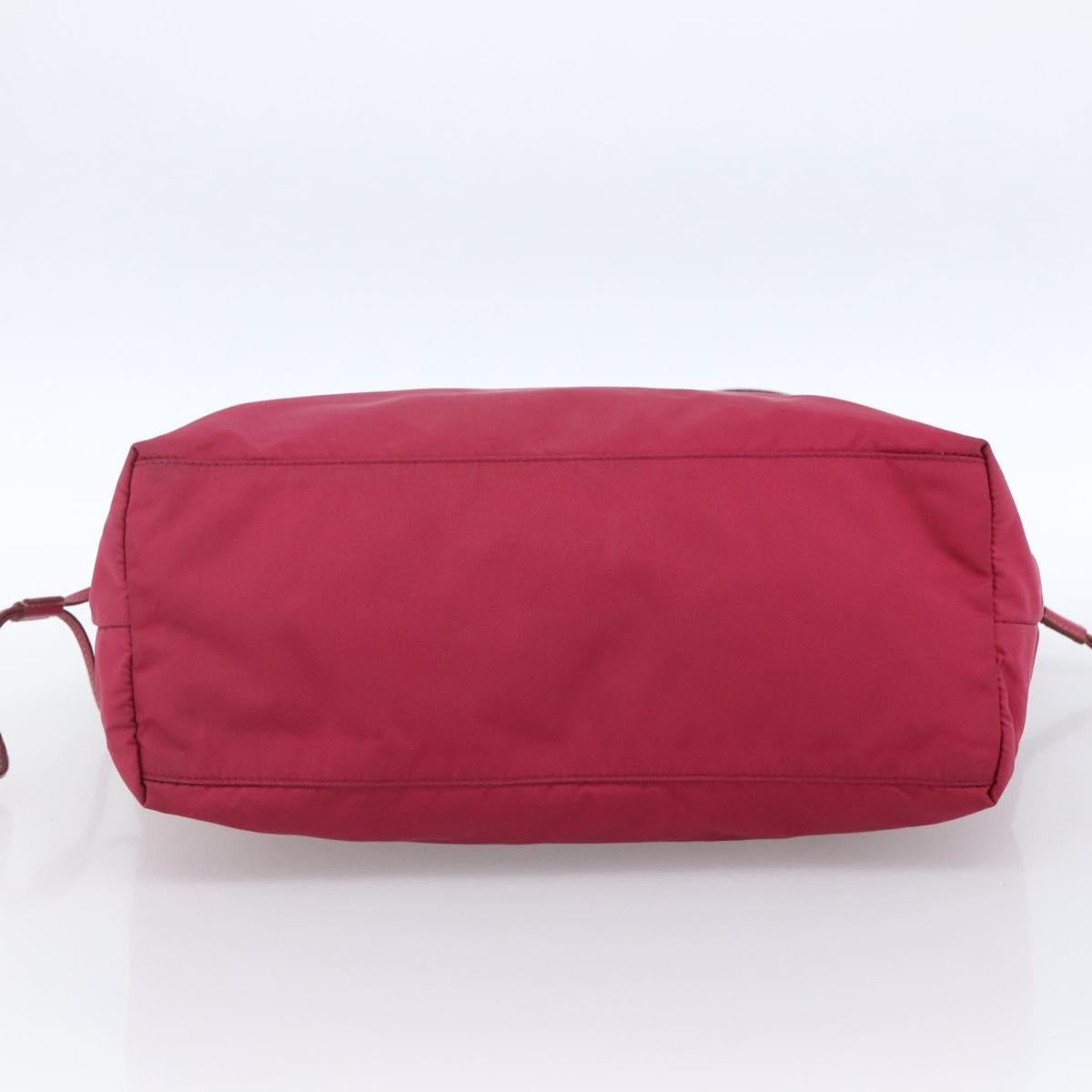 Prada Vintage Tote Tessuto, PINK, NYLON, Tote bag