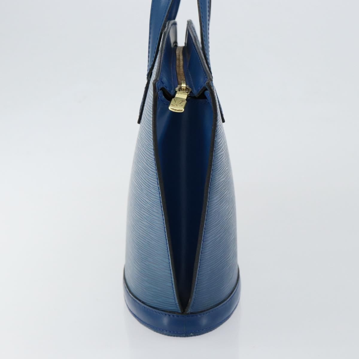 Louis Vuitton Saint Jacques Handbag Epi Leather, BLUE, LEATHER, Handbag
