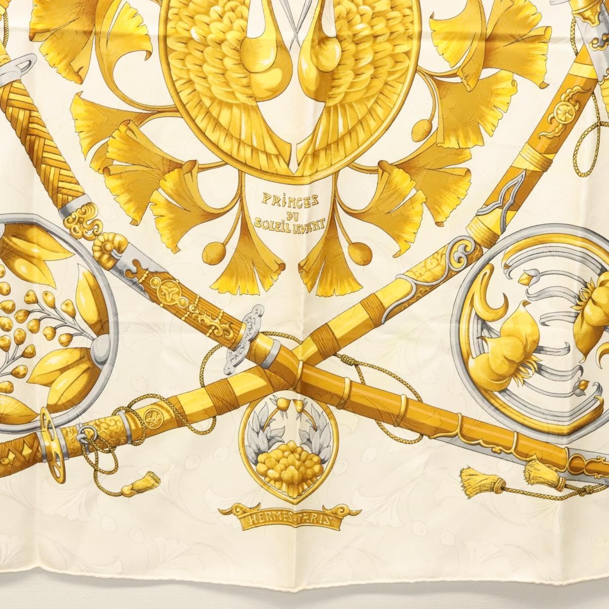 Hermes Carré 90 Silk multicolor, WHITE, SILK, Scarve & shawl