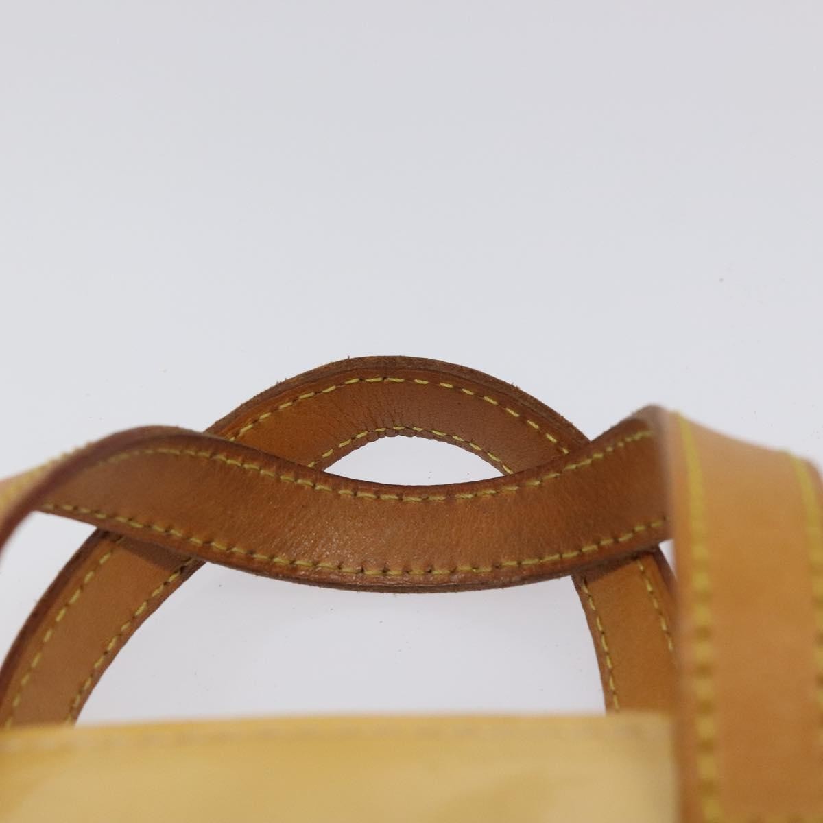 Louis Vuitton Vernis Houston Bag labellov, YELLOW, LEATHER, Handbag