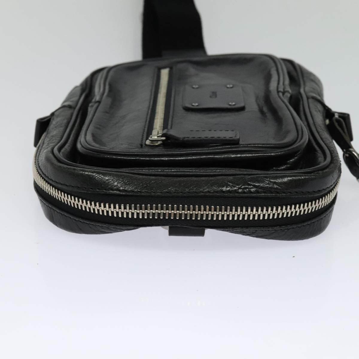 Chloe Paddington Body Leather, BLACK, LEATHER, Shoulder bag