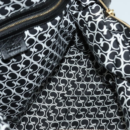 Gucci Nail Boston Bag Leather, BLACK, LEATHER, Travel bag