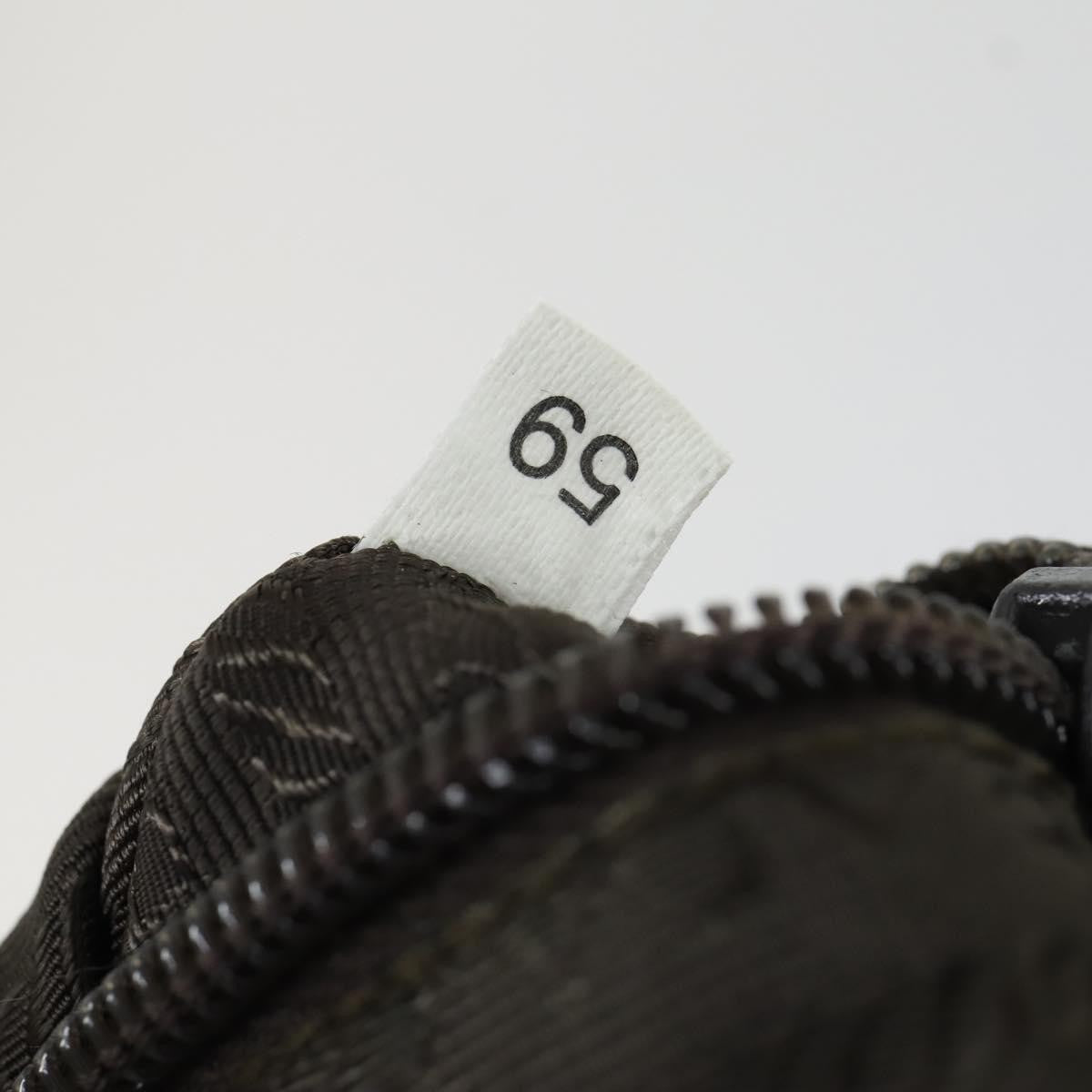 Prada Double Front Pocket Backpack Tessuto, KHAKI, NYLON, Backpack