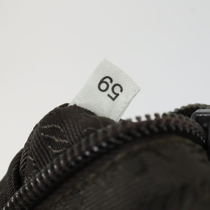 Prada Double Front Pocket Backpack Tessuto, KHAKI, NYLON, Backpack