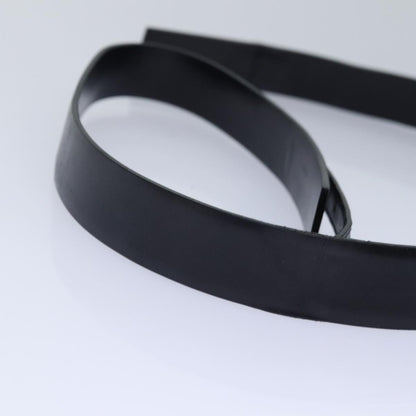 Chanel Buckle Belt Leather, BLACK, LEATHER, Belts