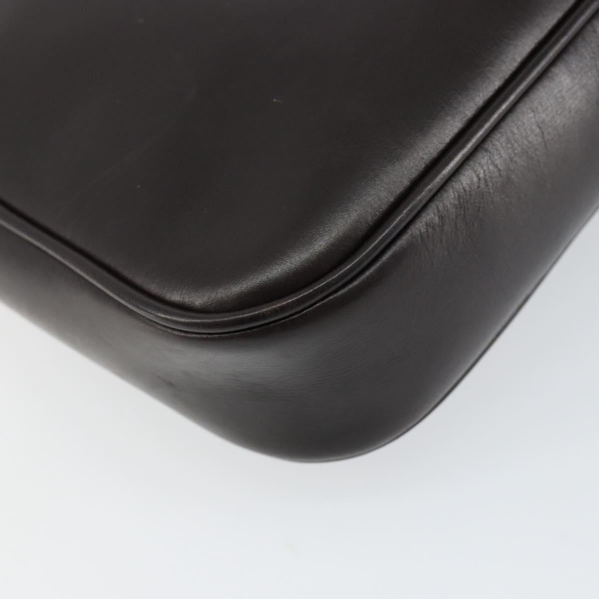 Gucci Sherry line shoulder bag Leather, BROWN, LEATHER, Shoulder bag