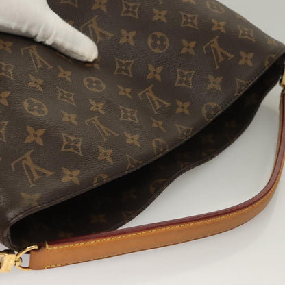Louis Vuitton Melie Handbag Monogram Canvas, BROWN, CANVAS, Shoulder bag