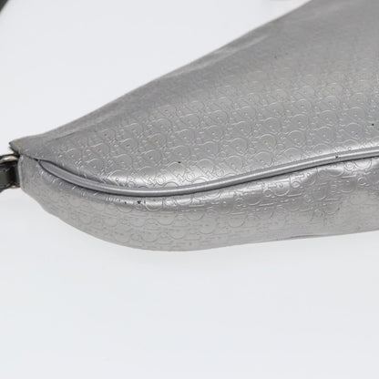 Christian Dior Lady Dior Boston Bag Cannage Canvas, SILVER, CANVAS, Handbag