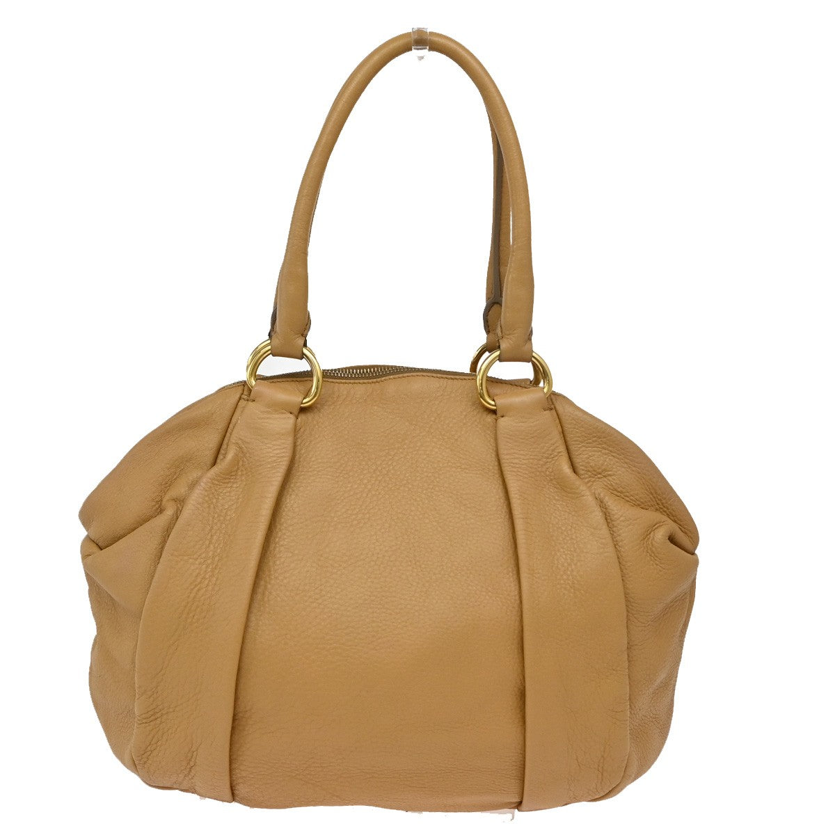 Prada Tote Vitello Daino Vitello Daino, Beige, Leather, Shoulder Bag
