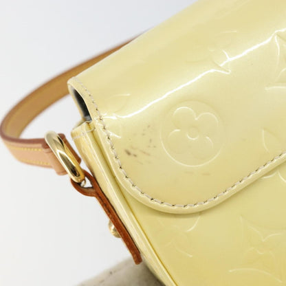 Louis Vuitton Malibu Street Handbag Monogram Vernis, BEIGE, PATENT_LEATHER, Clutche & pouche