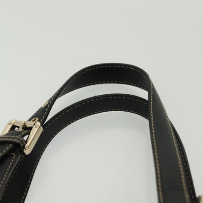 Gucci Tote Bag Leather, BLACK, LEATHER, Tote bag