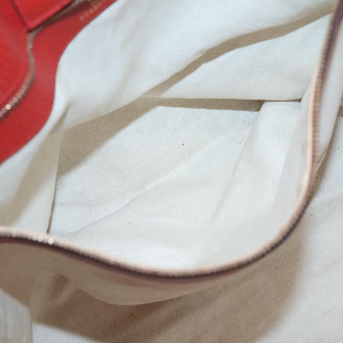 Gucci Swing Tote Leather, RED, LEATHER, Tote bag