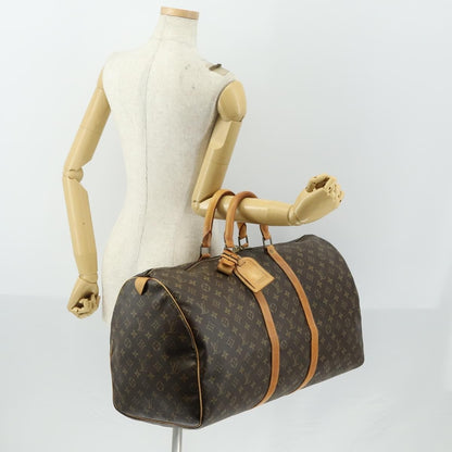 Louis Vuitton Keepall Bag Monogram Canvas, Brown, Canvas, Travel Bag