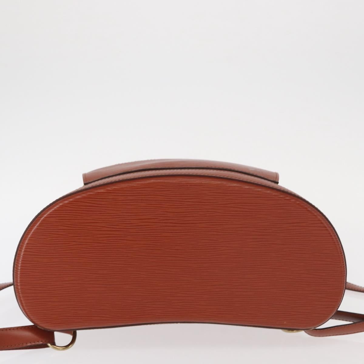 Louis Vuitton Gobelins Backpack Epi Leather, BROWN, LEATHER, Backpack