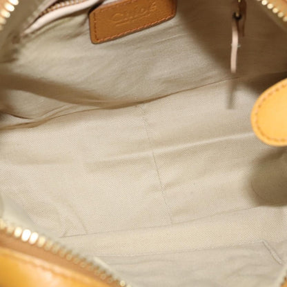 Chloe Paraty Top Handle Bag Leather, GOLD, LEATHER, Handbag