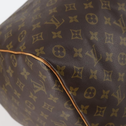 Louis Vuitton Keepall Bag Monogram Canvas, BROWN, CANVAS, Travel bag