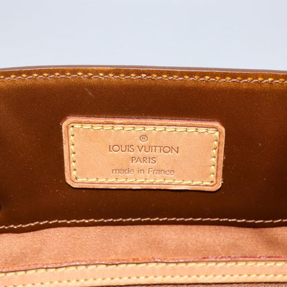 Louis Vuitton Reade Handbag Monogram Vernis, BROWN, PATENT_LEATHER, Tote bag