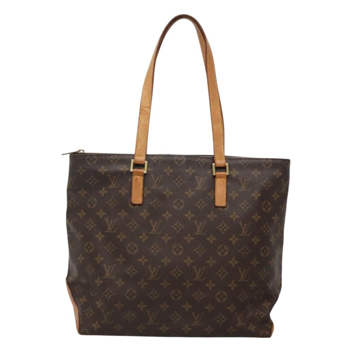Louis Vuitton Cabas Piano Monogram Canvas, BROWN, CANVAS, Tote bag