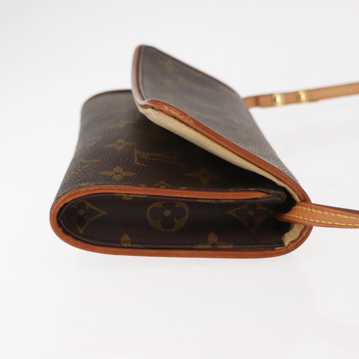 Louis Vuitton Twin Handbag Monogram Canvas, BROWN, CANVAS, Shoulder bag