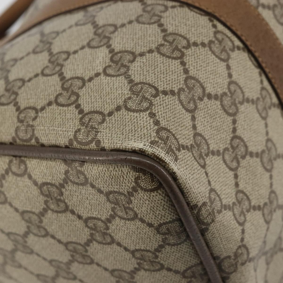 Gucci Vintage Web Sherry Line Handbag Micro GG Canvas, Beige, Canvas, Handbag