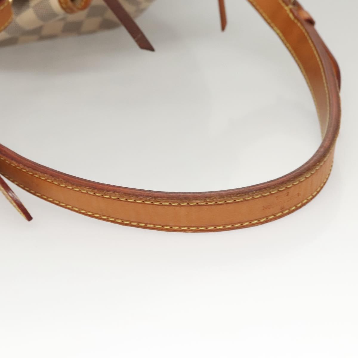 Louis Vuitton Noe Handbag Damier, WHITE, CANVAS, Handbag