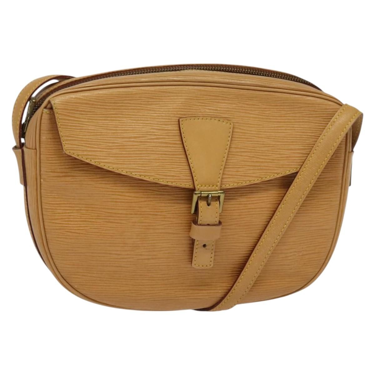 Louis Vuitton Jeune Fille Handbag Epi Leather, BEIGE, LEATHER, Handbag