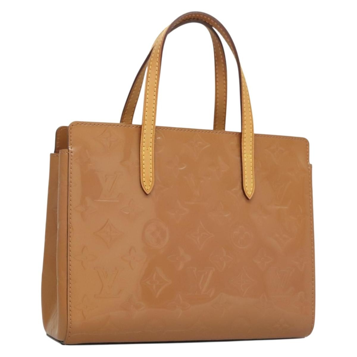 Louis Vuitton Catalina Handbag Monogram Vernis, PINK, PATENT_LEATHER, Handbag