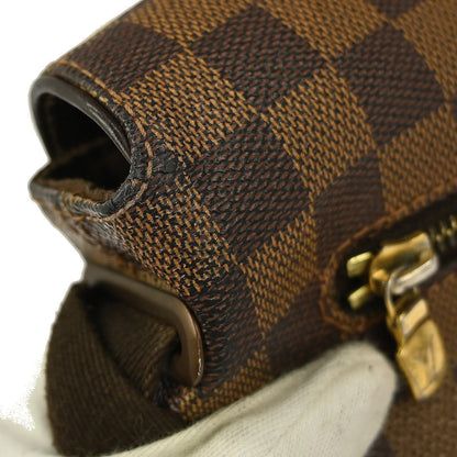 Louis Vuitton Brooklyn Handbag Damier, BROWN, CANVAS, Shoulder bag