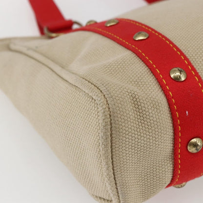 Louis Vuitton Antigua Tote Canvas, BEIGE, CANVAS, Tote bag