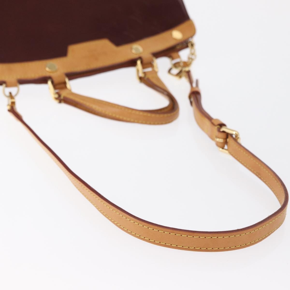 Louis Vuitton Blair Monogram vernis, RED, PATENT_LEATHER, Handbag