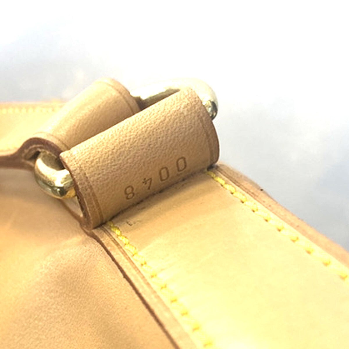 Louis Vuitton Limited Edition Dom Perignon Champagne Carrier Vachetta Leather, BEIGE, LEATHER, Handbag